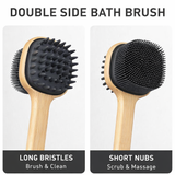 Double-Sided Silicone Body Brush