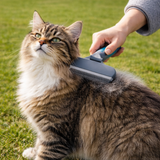 Ergonomic Stainless Steel Pet Hair Remover Brush Comb