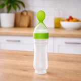 Portable Silicone Baby Food Holder and Feeder
