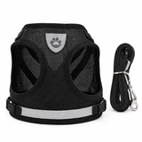 Ergonomic Breathable Dog & Cat Leash Harness
