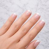 Reusable Press On Nails - French Tip