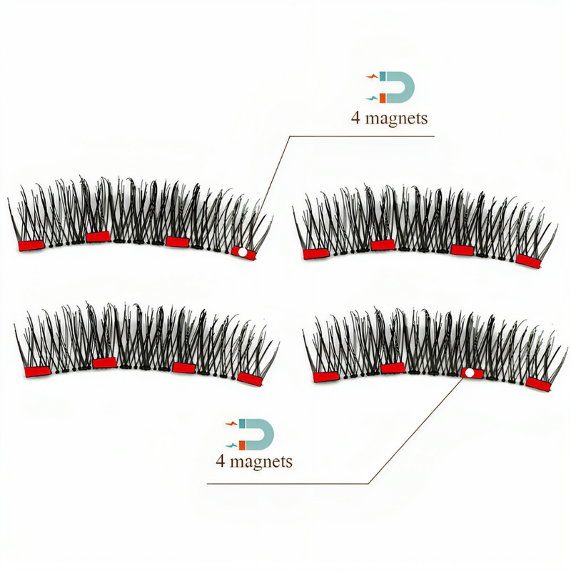 Reusable Magnetic Eyelashes